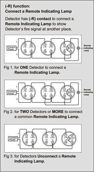 Smoke Plus Heat Combo Detector Hong Chang HC-207D Wiring Diagram